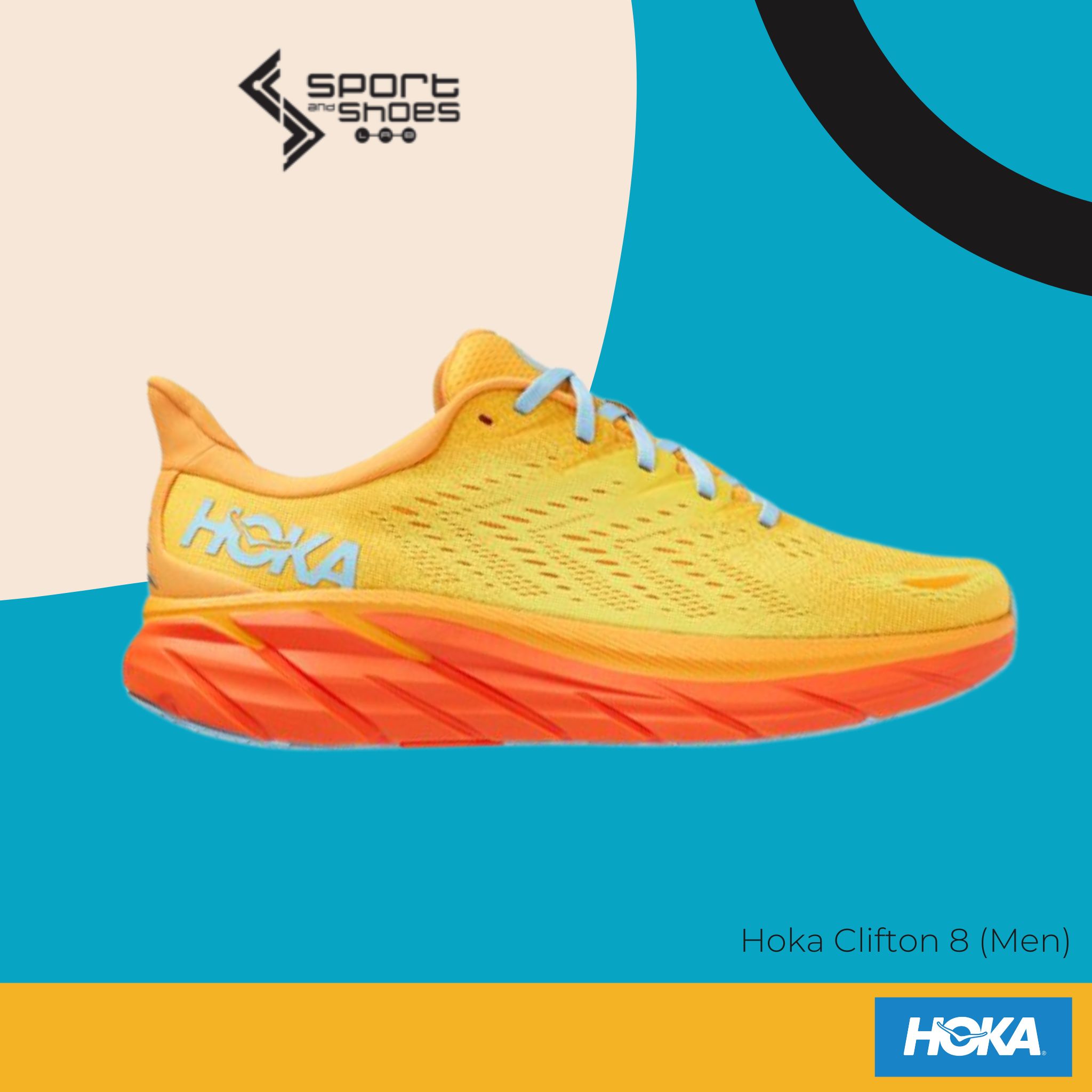 Hoka Clifton8 WIDE (M)(1121374-RYMZ)